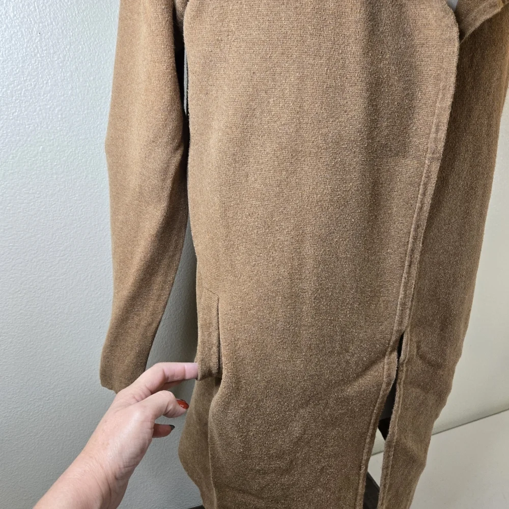 J. Crew Open Front Longline Cardigan Medium